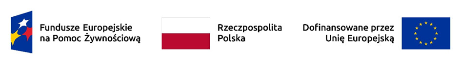 Baner - Fundusze Europejskie na Pomoc Żywnościową