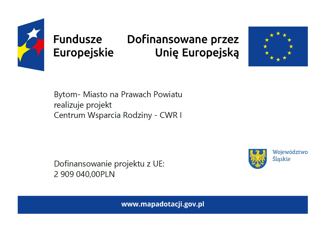 Plakat projektu CWR edycja I z podstawowymi informacjami